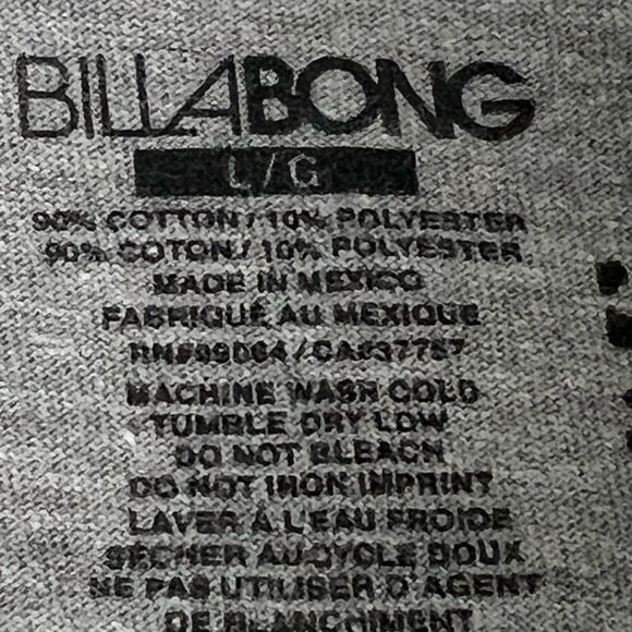 Billabong Double Standard T Shirt _ Size Large, measures a bit slim - Picture 6 of 7
